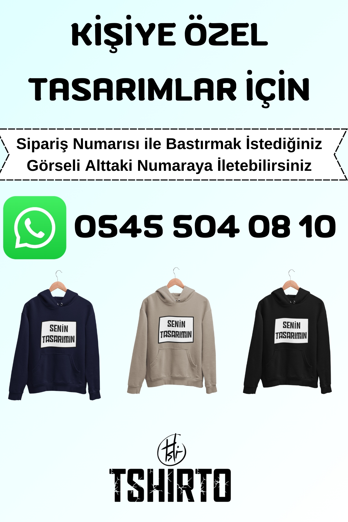 KENDİN TASARLA HOODIE