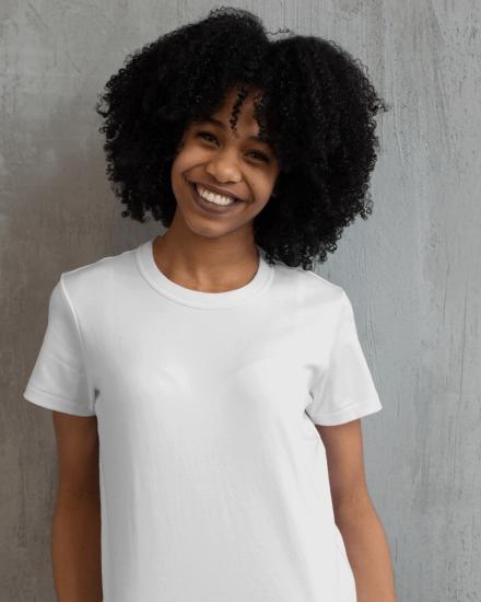 %100 Pamuk Basic Tshirt