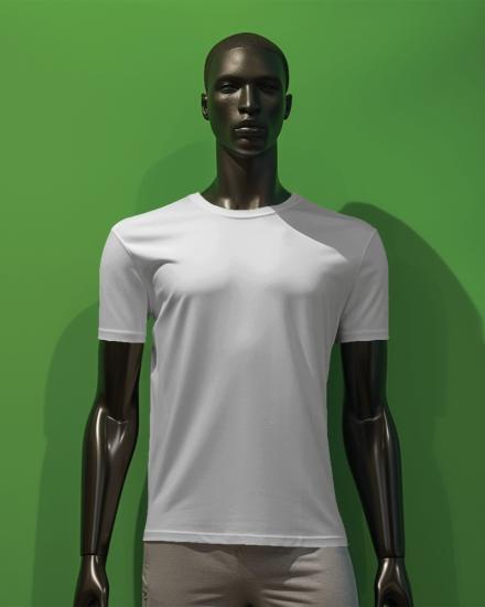 %100 Pamuk Slim Fit Likralı Tshirt