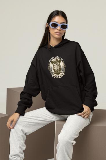 Kovboy Baykuş Hoodie