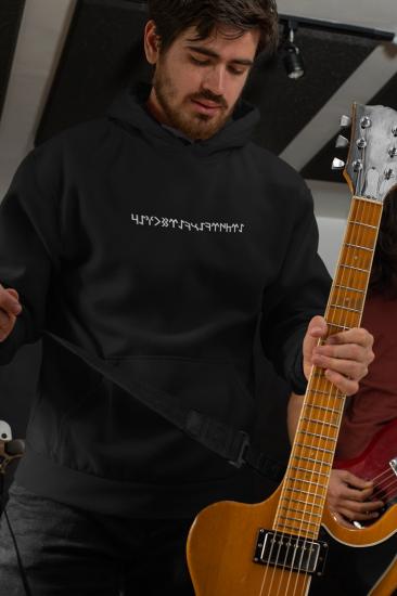 Her TÜRK Asker Doğar (Göktürkçe) Hoodie