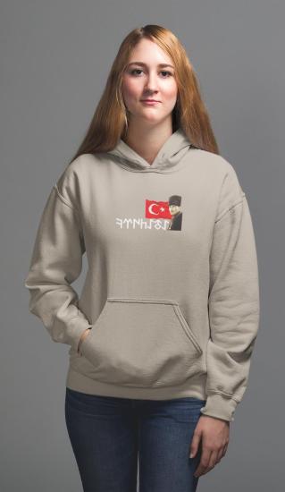 Atatürk (Göktürkçe) Hoodie